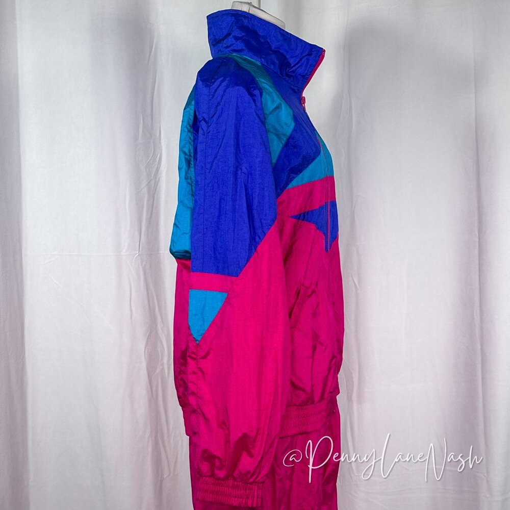 NWT Bocoo Vintage 80's Aerobic Track Suit Jacket & Pant Set - Picture 4 of 15